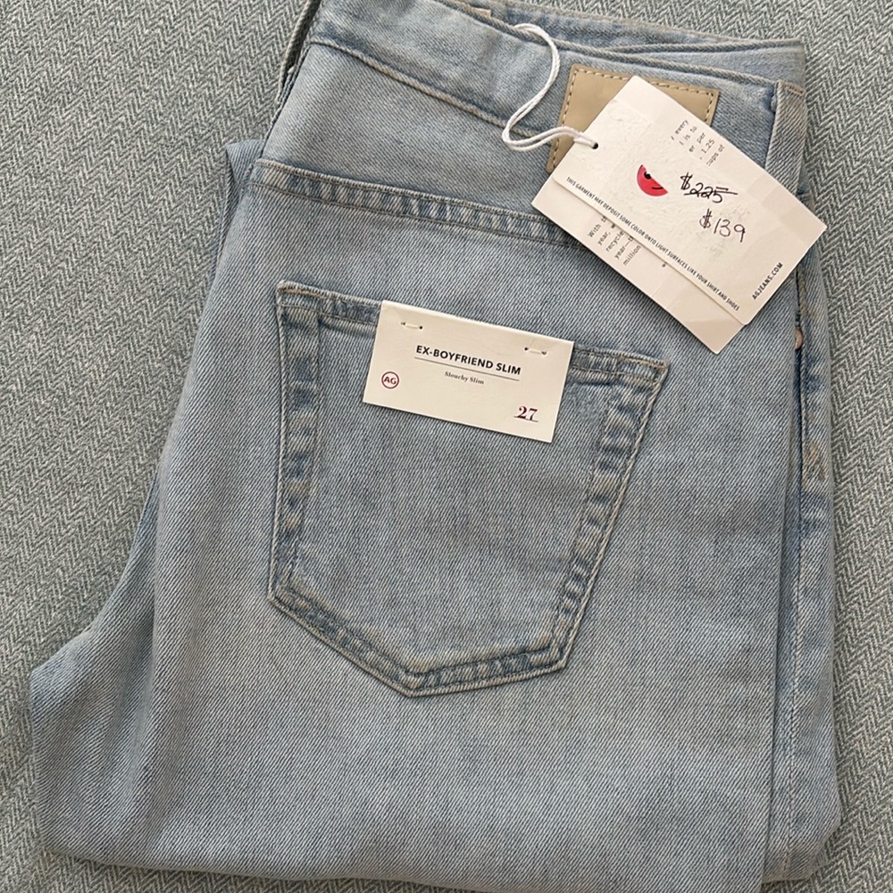 AG DENIM Ex-Boyfriend Slim